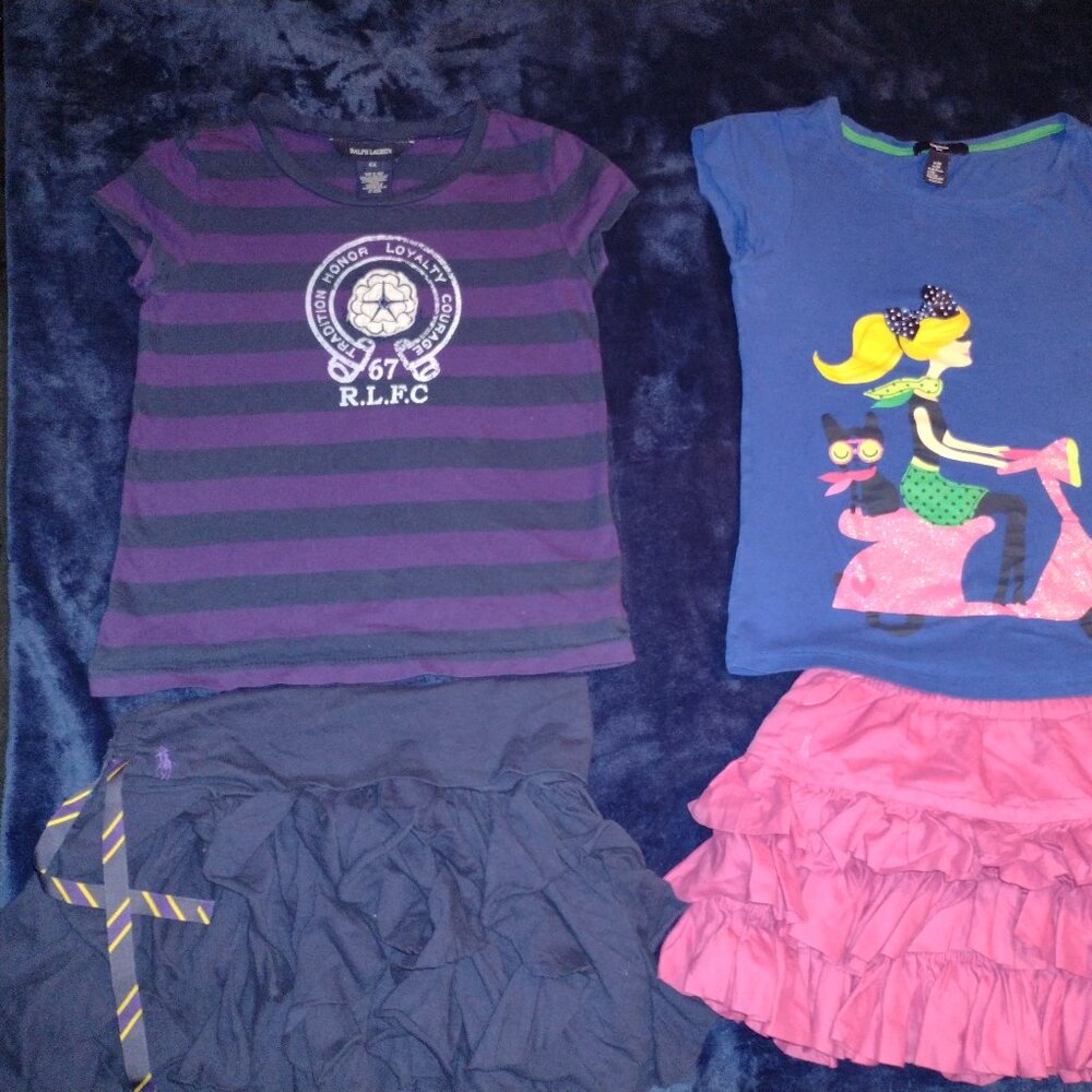 Ralph Lauren Girls Polo & GAP Kids Outfit Bundle!!!